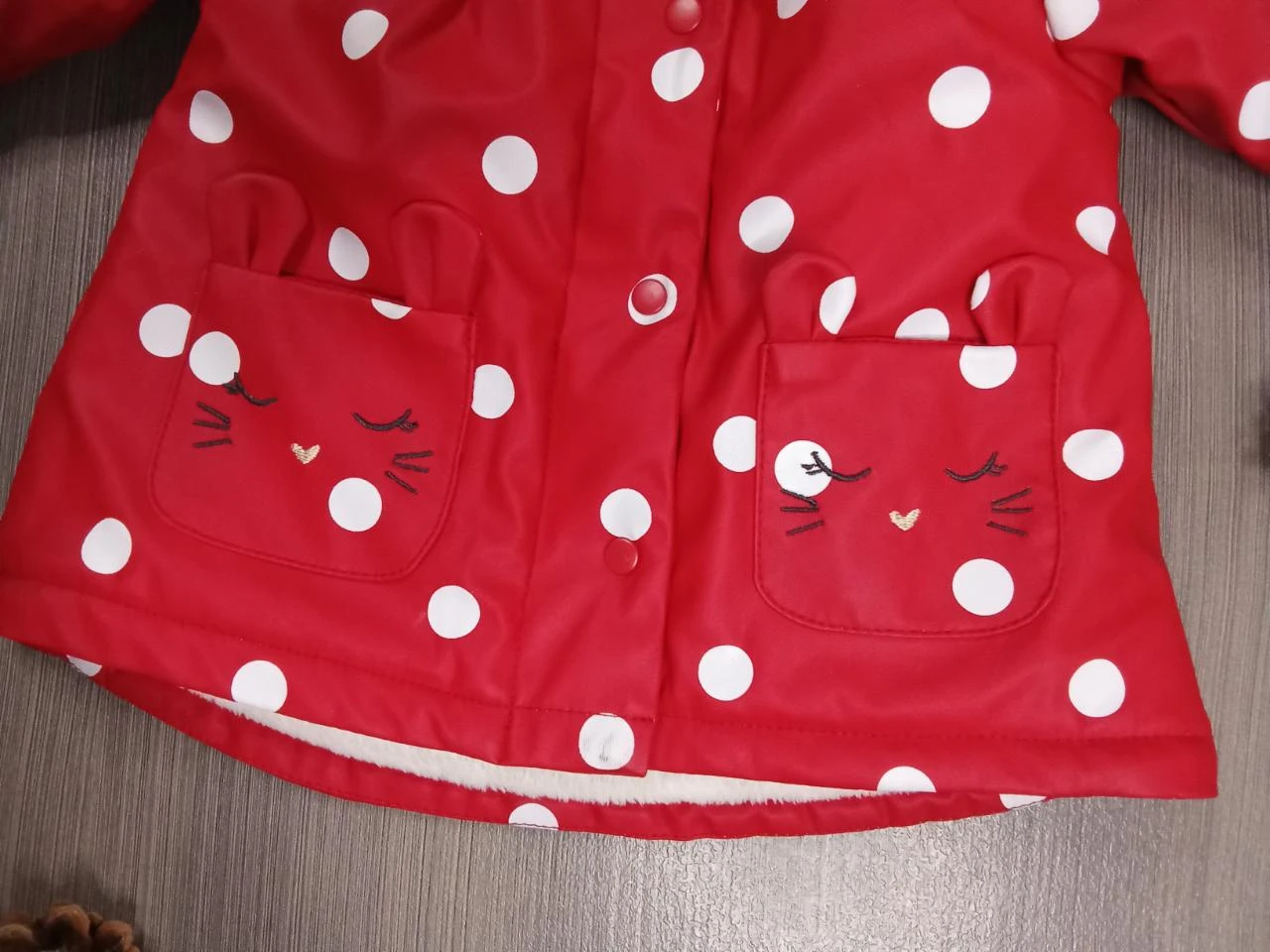 Magnífico abrigo impermeable DPAM 6 meses – photo 6
